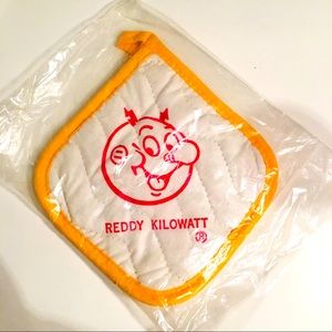 Vintage Reddy Kilowatt Pot Holder
